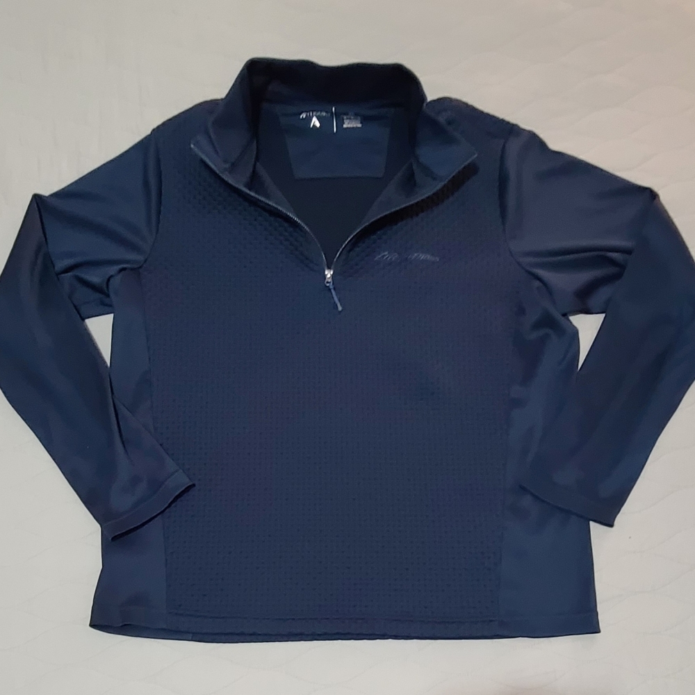 NWOT Antigua (Life Fitness Branded) 1/2 Zip Pullover - Blue, Size XL